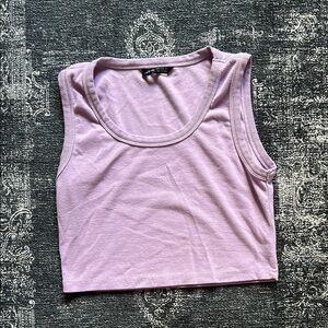 FREE in bundle- Purple cropped shirt